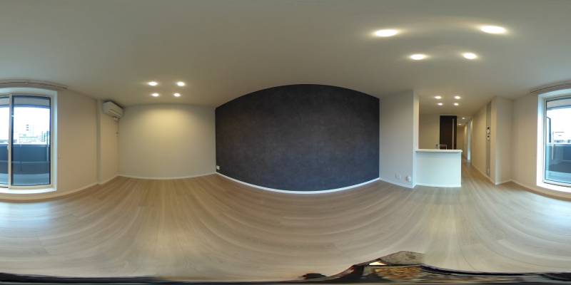 パノラマ画像洋室