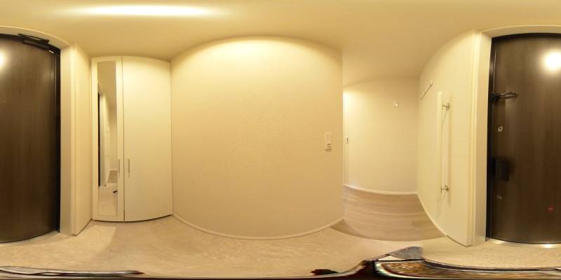 パノラマ画像玄関