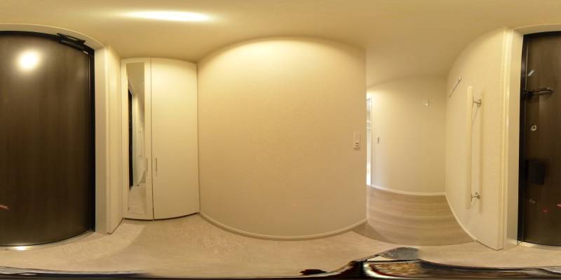 パノラマ画像玄関