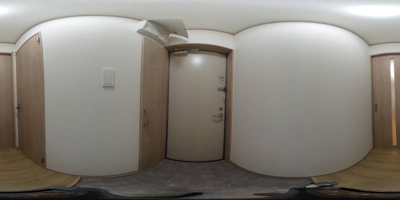 パノラマ画像玄関