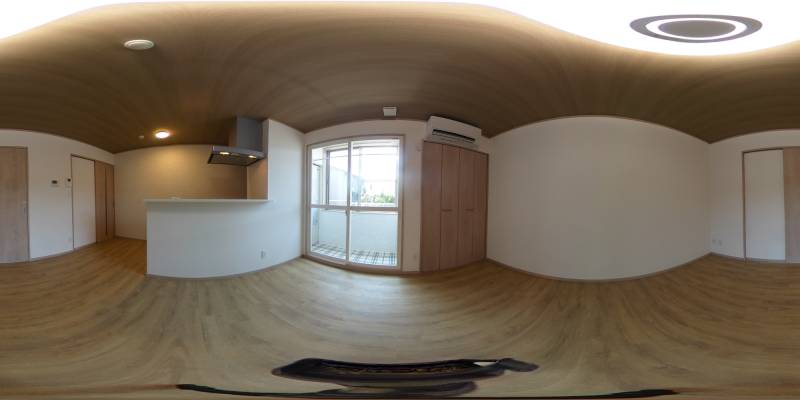 パノラマ画像洋室