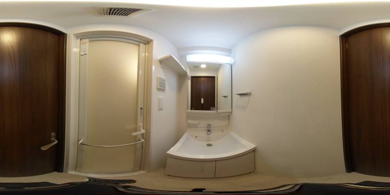 パノラマ画像洗面所