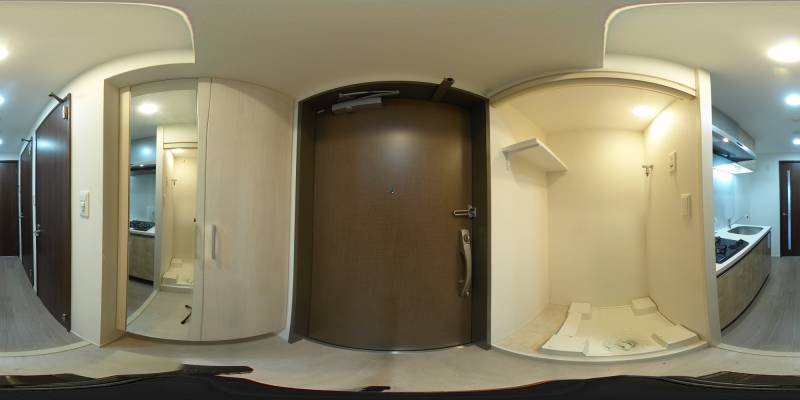 パノラマ画像玄関