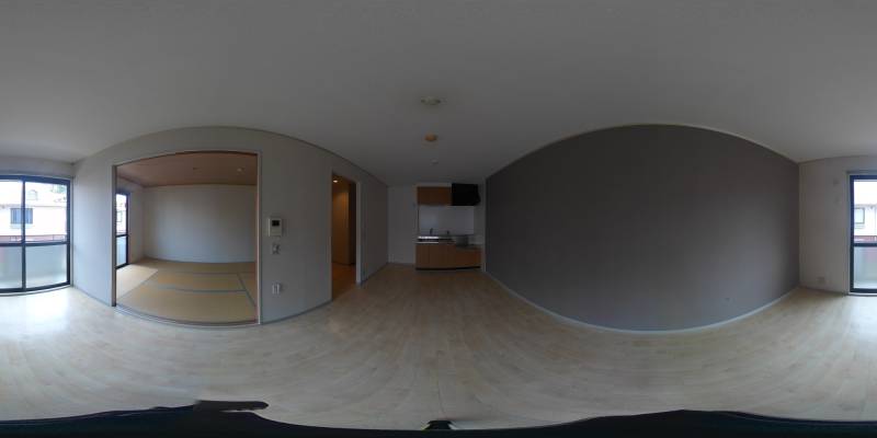 パノラマ画像リビング