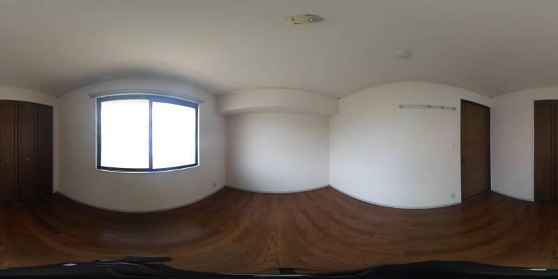 パノラマ画像洋室