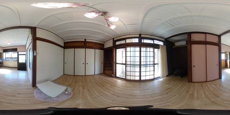 パノラマ画像リビング