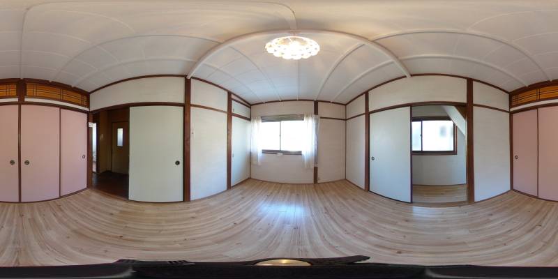 パノラマ画像洋室