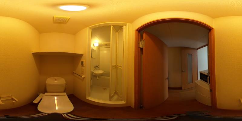 パノラマ画像トイレ