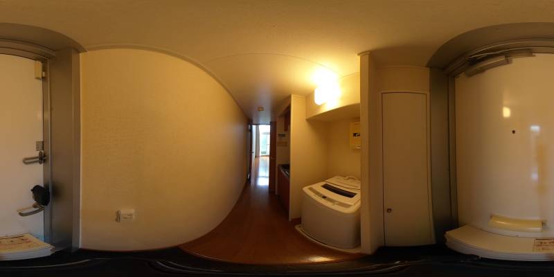 パノラマ画像玄関