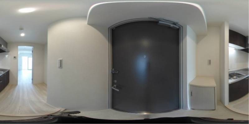 パノラマ画像玄関