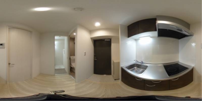 パノラマ画像キッチン