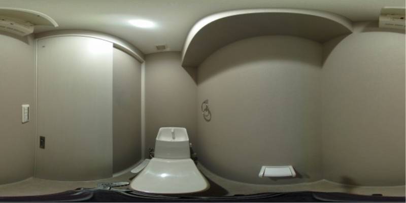 パノラマ画像トイレ