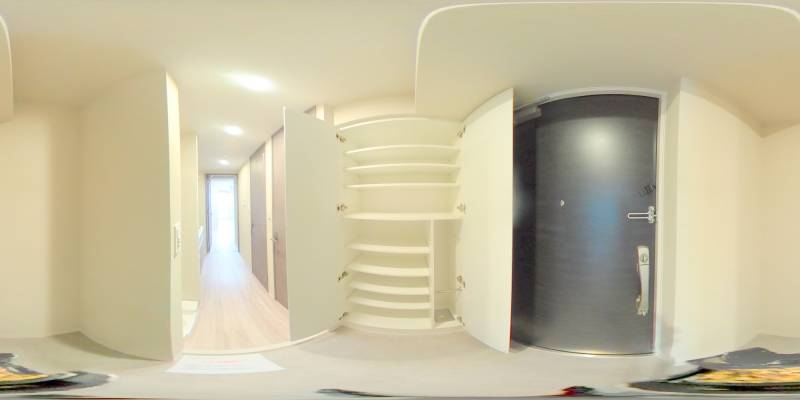 パノラマ画像玄関