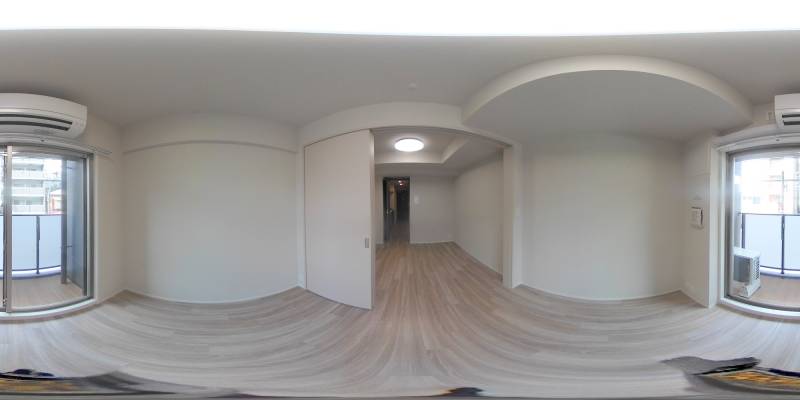 パノラマ画像洋室