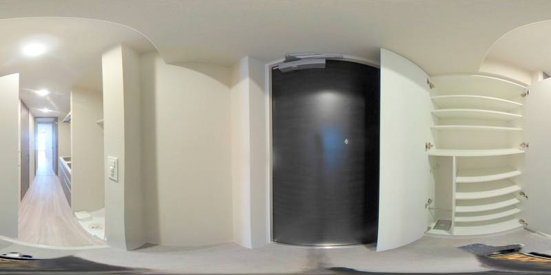 パノラマ画像玄関