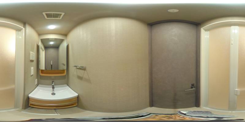 パノラマ画像洗面所