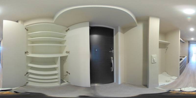 パノラマ画像玄関