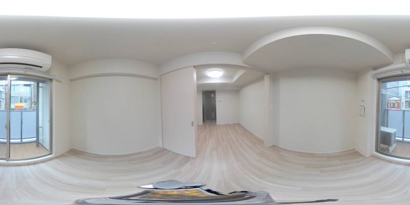 パノラマ画像洋室