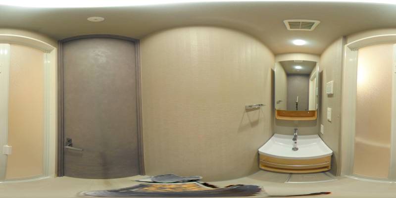 パノラマ画像洗面所