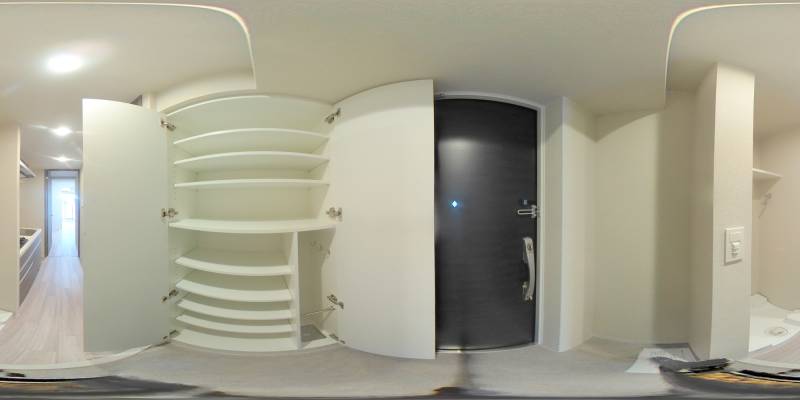 パノラマ画像玄関