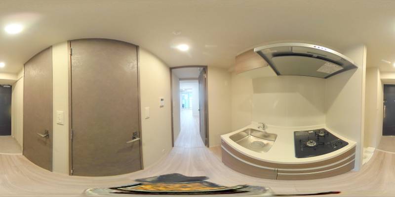 パノラマ画像キッチン