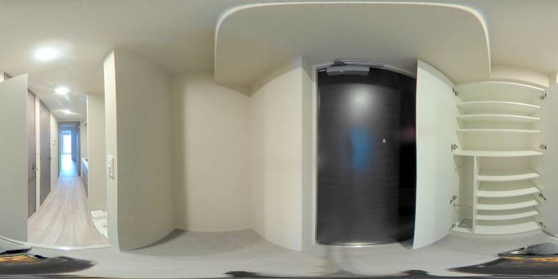 パノラマ画像玄関