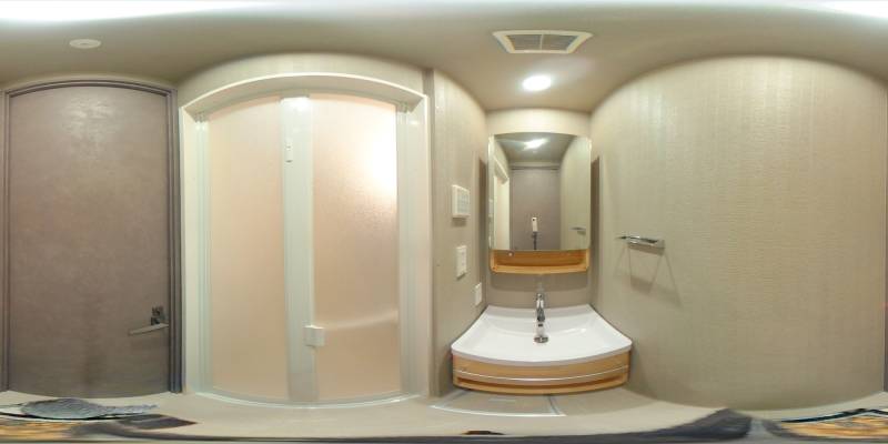 パノラマ画像洗面所