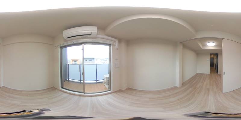 パノラマ画像洋室