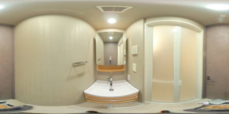 パノラマ画像洗面所