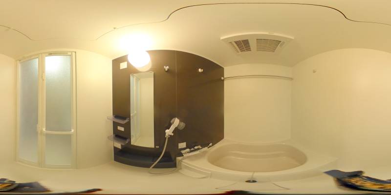 パノラマ画像バスルーム