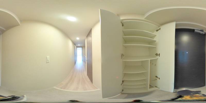 パノラマ画像玄関