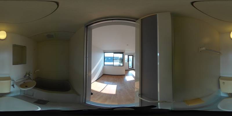 パノラマ画像トイレ