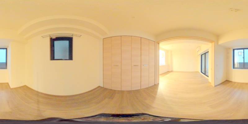 パノラマ画像洋室