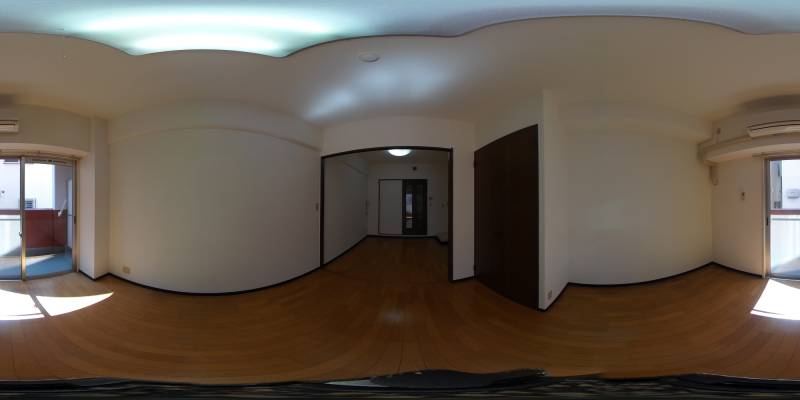 パノラマ画像洋室