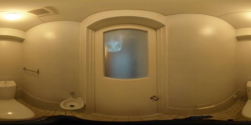 パノラマ画像トイレ