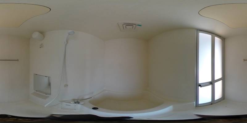 パノラマ画像バスルーム