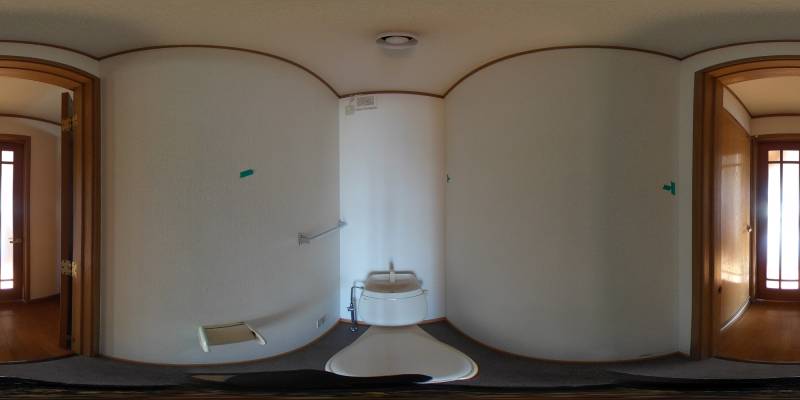 パノラマ画像トイレ