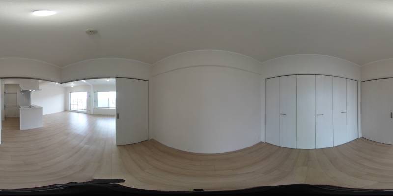 パノラマ画像洋室