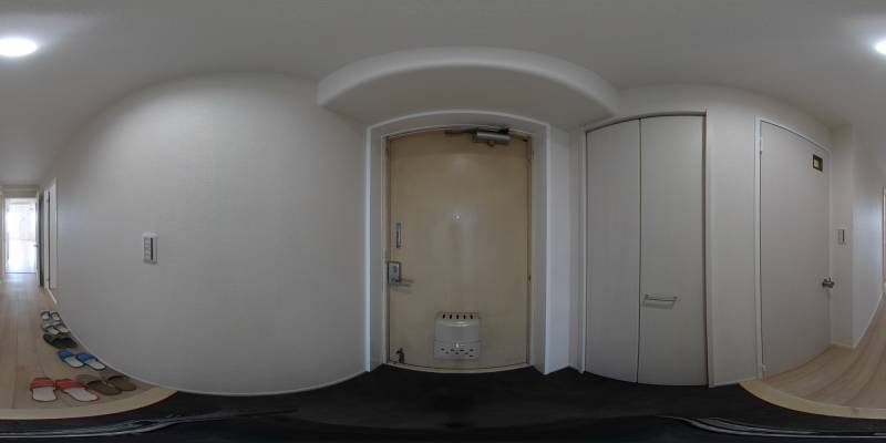パノラマ画像玄関