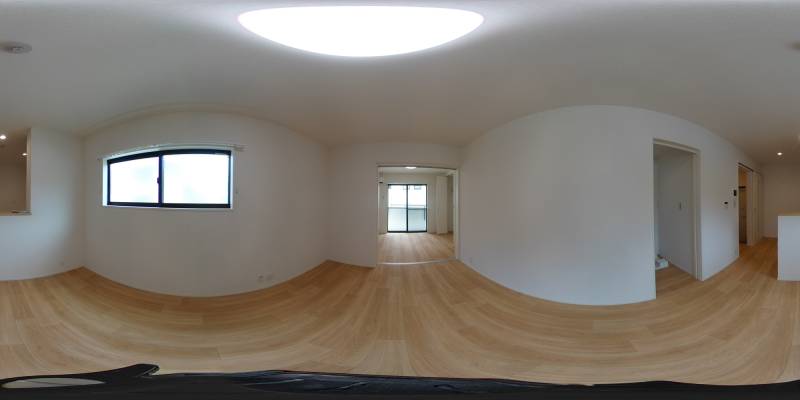 パノラマ画像リビング