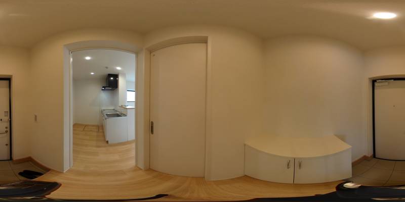 パノラマ画像玄関