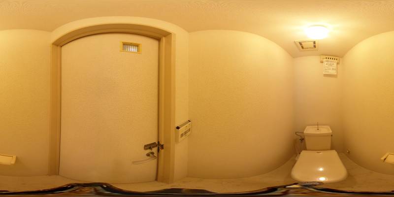 パノラマ画像トイレ