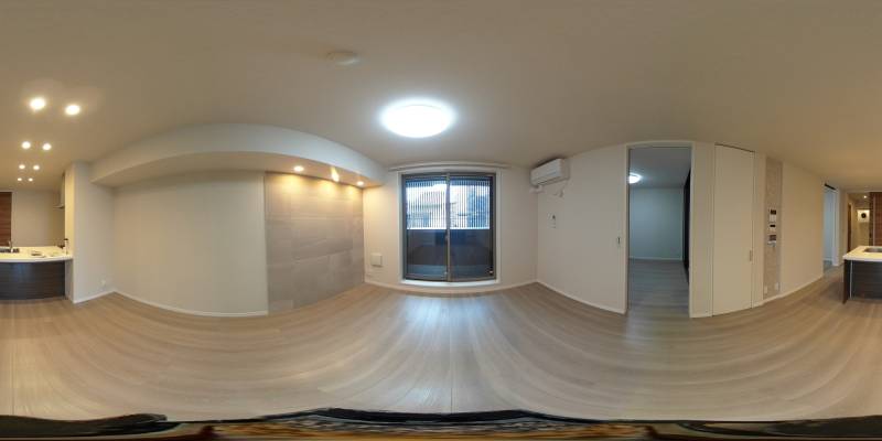 パノラマ画像リビング