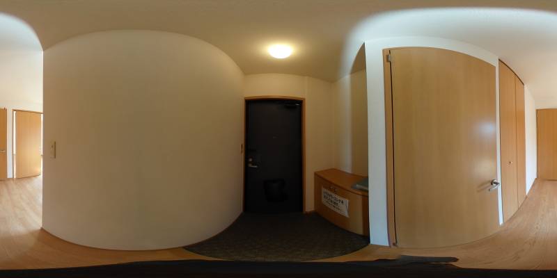 パノラマ画像玄関