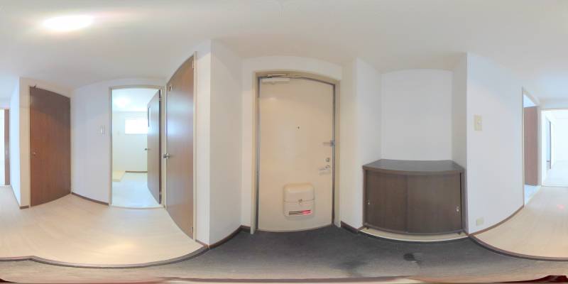 パノラマ画像玄関