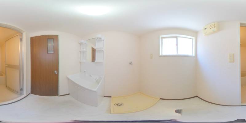 パノラマ画像洗面所