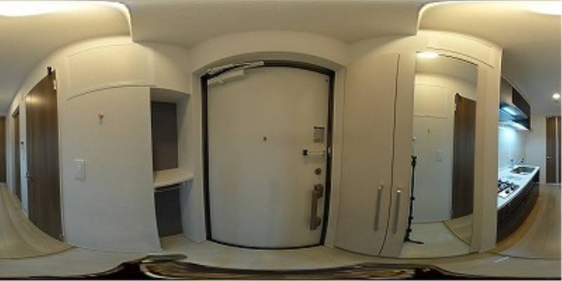 パノラマ画像玄関