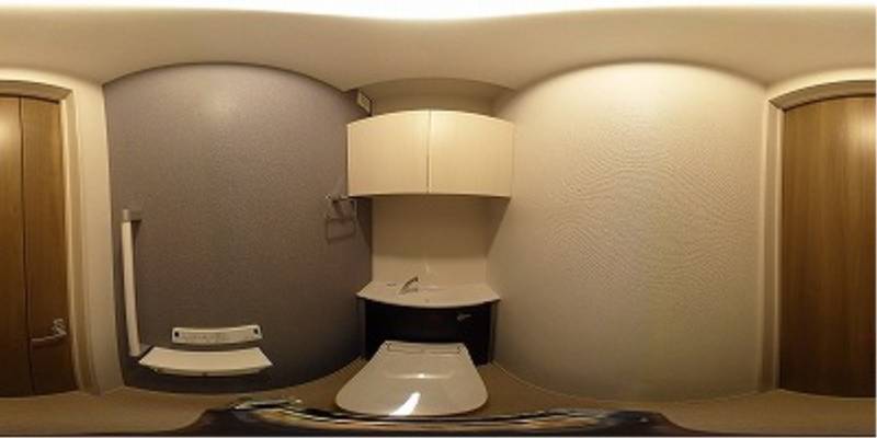 パノラマ画像トイレ