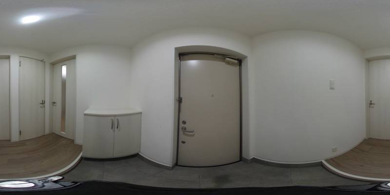パノラマ画像玄関