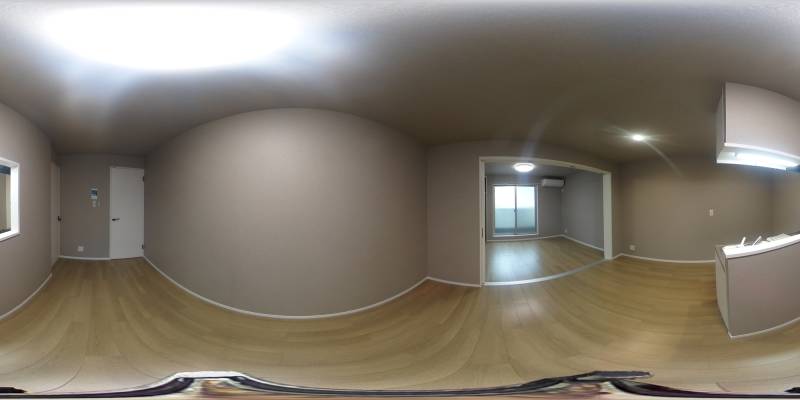 パノラマ画像リビング